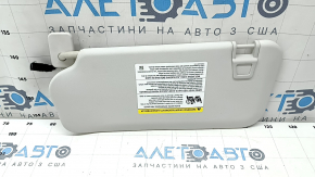 Козырек правый Ford Bronco Sport 21-26 без люка, серый с подсветкой, без крючка
