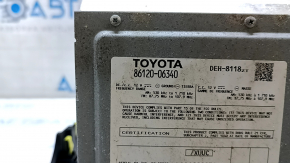 Головное устройство Toyota Camry v50 12-14 L треснута рамка, потерты кнопки