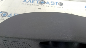 Garnitură portiere față stânga Kia Niro 17-22 negru, Harman Kardon, inserție neagră lucioasă, cotieră din piele, zgârieturi, denivelare din piele