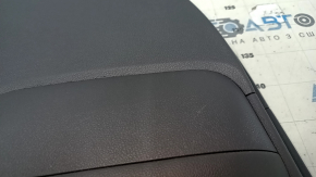 Garnitură portiere față stânga Kia Niro 17-22 negru, Harman Kardon, inserție neagră lucioasă, cotieră din piele, zgârieturi, denivelare din piele