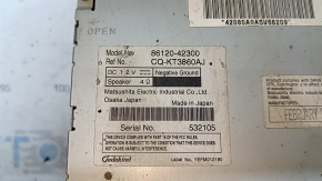 Головное устройство Toyota Rav4 06-12 царапины