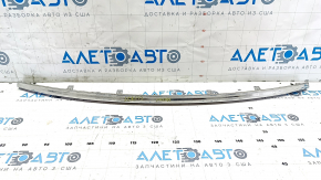 Молдинг хром переднего бампера Nissan Leaf 13-17 песок
