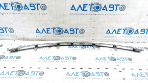 Молдинг хром переднего бампера Nissan Leaf 13-17 песок