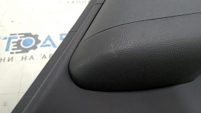 Garnitură portiere spate dreapta Kia Niro 17-22 HEV, gri PHEV, inserție gri mat, cotieră cauciuc, fără încălzire, zgârieturi