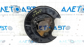 Кожух тормозного диска задний левый Nissan Leaf 13-17