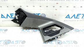 Decorație consola centrală Kia Niro 17-22 HEV, PHEV gri mat, zgârieturi