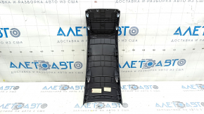 Накладка центральной консоли задняя Kia Niro 17-22 HEV, PHEV серая, царапины