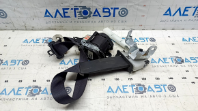 Водительский ремень безопасности Nissan Leaf 13-17 черный
