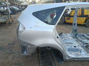 Sfert de aripă spate dreapta Toyota Prius V 12-17 pe caroserie, argintiu