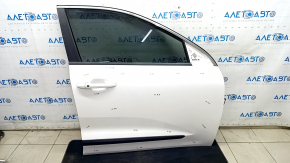 Дверь в сборе передняя правая Kia Niro 17-22 keyless, белый SWP, окрас 0.25-0.3, тычки, песок