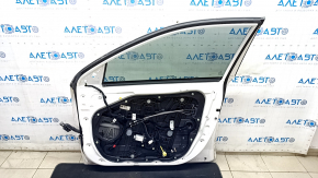 Дверь в сборе передняя правая Kia Niro 17-22 keyless, белый SWP, окрас 0.25-0.3, тычки, песок
