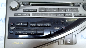 Головное устройство с управлением климата Lexus RX350 RX450h 10-15 царапины