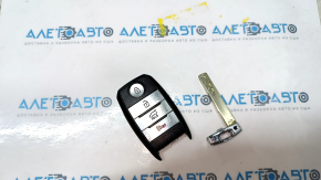 Ключ Kia Niro 17-22 HEV, PHEV Smart key, 4 кнопки, потерта эмблема