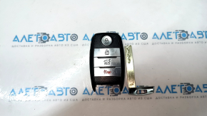Ключ Kia Niro 17-22 HEV, PHEV Smart key, 4 кнопки, потерта эмблема