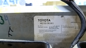 Головное устройство с управлением климата Lexus RX350 RX450h 10-15 контакт с водой, полез хром, царапины, сломаны жалюзи дефлектора воздуховода