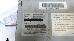 Головное устройство Toyota Prius 30 10-11 дорест, JBL, царапины, сломано крепление