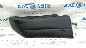 Подушка безопасности airbag заднего правого сиденья Honda Accord 23-26 кожа черная, ржавый пиропатрон