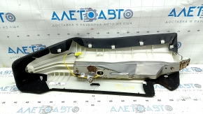Подушка безопасности airbag заднего правого сиденья Honda Accord 23-26 кожа черная, ржавый пиропатрон