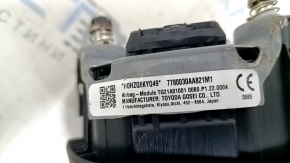 Подушка безопасности airbag в руль водительская Honda Accord 23-26 черная, ржавый пиропатрон