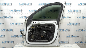 Дверь в сборе передняя правая Volvo XC90 16-26 белый 707, keyless, тычки, вмятина