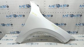 Aripa dreapta fata Volvo XC90 16-23 T5, T6, aluminiu, alb 707