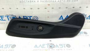 Накладка управления водительским сиденьем Honda Accord 23-26 черная