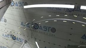 Ușă portbagaj goală cu sticlă Volvo XC90 16-22 colorată, grafit 492, denivelare, zgârieturi pe sticlă