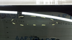Ușă portbagaj goală cu sticlă Volvo XC90 16-22 colorată, grafit 492, denivelare, zgârieturi pe sticlă
