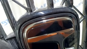 Решетка радиатора grill Honda Accord 23-26 в сборе, с эмблемой, под радар, песок, царапины