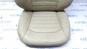 Обшивка пасажирского сидения Ford Fusion mk5 13-16 кожа беж, подогрев