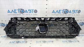 Решетка радиатора grill Honda Accord 23-26 в сборе, с эмблемой, под радар, песок, царапины