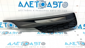 Решетка боковая переднего бампера левая Honda Accord 16-17 под ПТФ