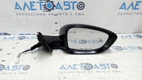 Зеркало боковое правое в сборе Honda Accord 23- 5 пинов, подогрев, BSM, черная, царапины