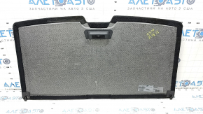 Пол багажника задний Volvo XC90 16-23 черный, под 3 ряда, под чистку, царапины на ручке