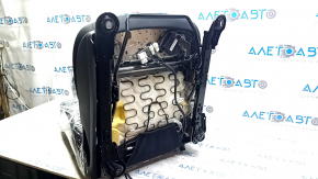 Пассажирское сидение Nissan Leaf 13-17 без airbag, подогрев, ткань черное, механическое