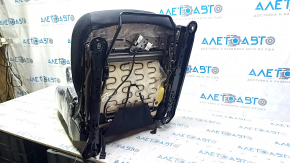 Водительское сидение Nissan Leaf 13-17 без airbag, подогрев, ткань черное, механическое