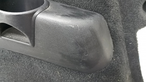 Обшивка арки левая Volvo XC90 16-22 под 3 ряд, с подстаканником, черная, царапины