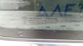 Geam sticlă spate dreapta Volvo XC90 16-22 nuanțat, zgârieturi pe crom