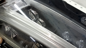 Фара передняя левая в сборе Volvo XC90 16-17 LED, песок, паутинка