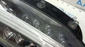 Фара передняя левая в сборе Volvo XC90 16-17 LED, песок, паутинка