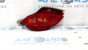 Фонарь заднего бампера левый Lexus RX350 RX450h 10-15, царапины, сломано крепление