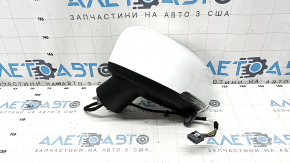 Oglinda laterala stanga completa Volvo XC90 16-23 10 pini, semnalizator, alb