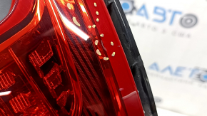 Фонарь внешний крыло левый Volvo XC90 16-26 LED, светлый, царапины, микротрещины в стекле