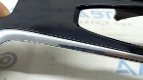 Накладка центральной консоли верхняя Volvo XC90 16-22 T5, T6, черный глянец, царапины