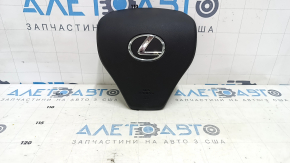 Подушка безопасности airbag в руль водительская Lexus RX350 RX450h 10-12 дорест черная, царапины