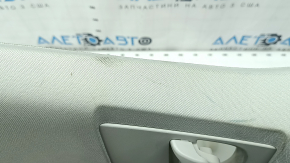 Накладка задней стойки левая передняя Volvo XC90 16-26 серая, под воздуховод, потерта, под химчистку