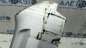 Накладка губы переднего бампера Volvo XC90 16-19 примята, царапины