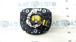 Подушка безопасности airbag в руль водительская Volvo XC90 16-23 серая, царапины, полез хром