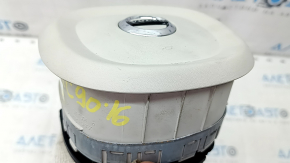 Подушка безопасности airbag в руль водительская Volvo XC90 16-23 серая, царапины, полез хром