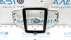 Cadru monitor panou frontal Volvo XC90 16-23 negru lucios, zgârieturi, crăpături